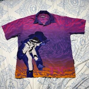 Jimi Hendrix AOP Shirt XL